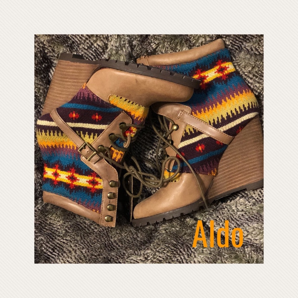 Aldo Multicolor Rubio booties
